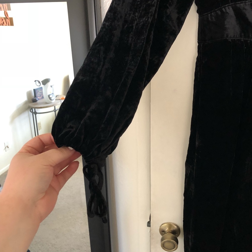 Free People | Velvet Jumpsuit - Picture 4 of 8
